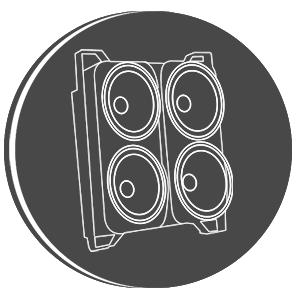 LED Blinders